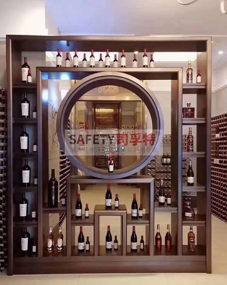 酒柜放到哪里合適？什么酒柜顯得高檔？【不銹鋼酒柜(圖2)