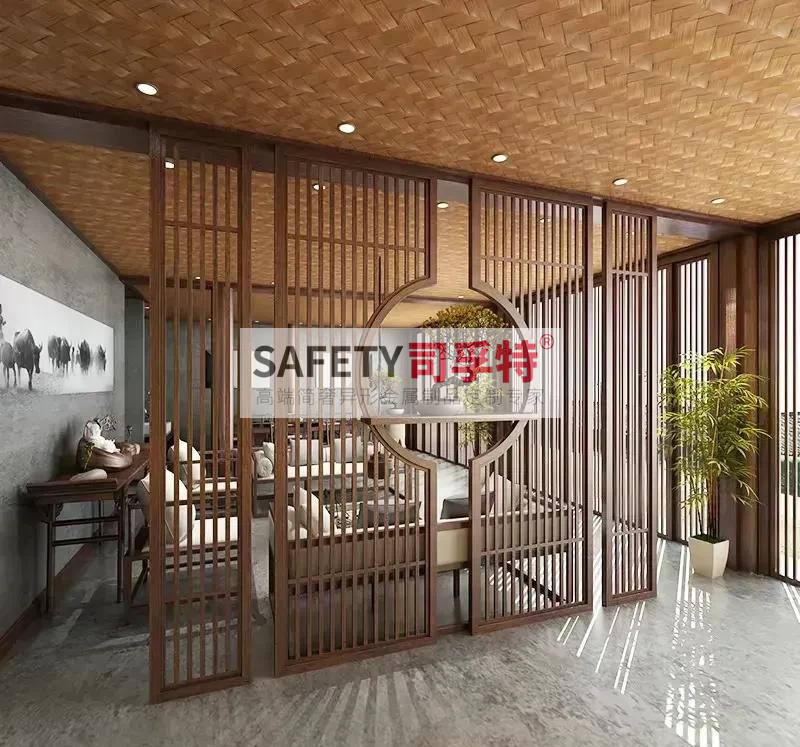 彩雕鋁屏風(fēng)隔斷，彰顯高端品質(zhì)[司孚特鋁雕屏風(fēng)隔斷](圖1)