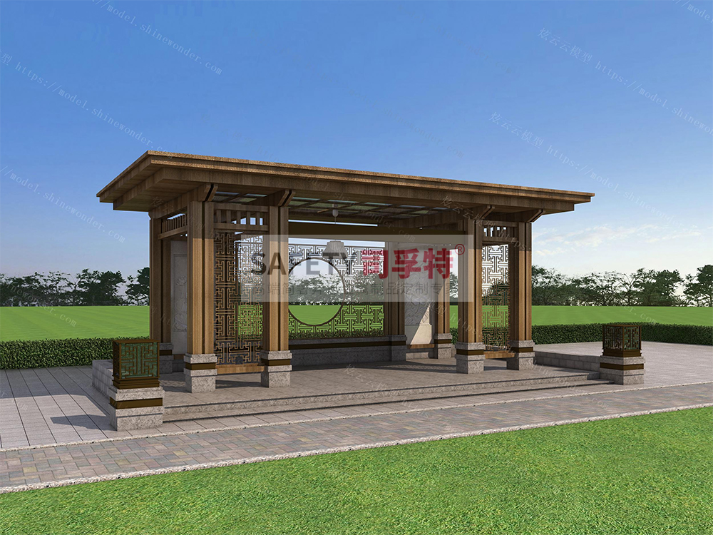 精制不銹鋼涼亭逐漸代替木質(zhì)涼亭，精制不銹鋼涼亭有哪些優(yōu)勢(shì)(圖2)